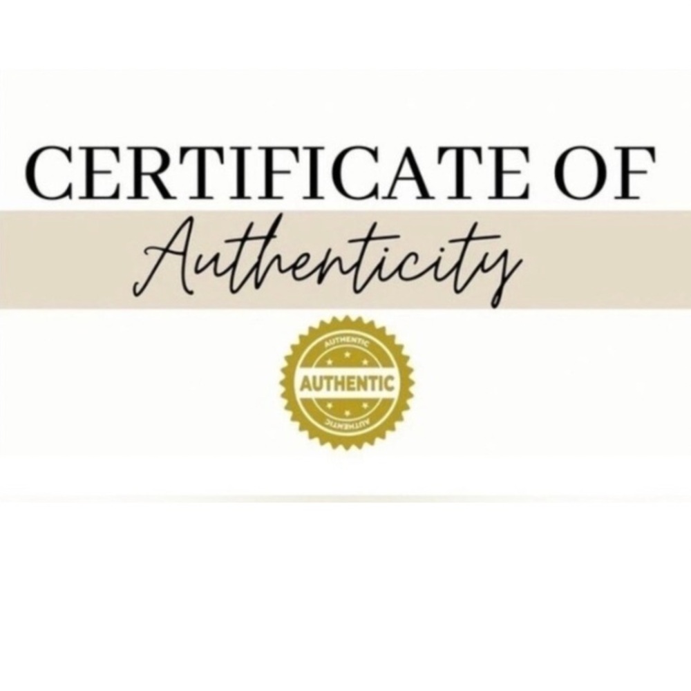 Certificate of Authenticity
